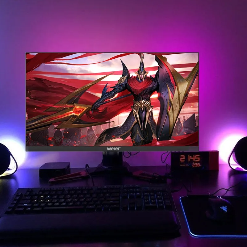 Oem 27 Inch Pc Led Gamer Borderless Display Monitors 144hz 165hz