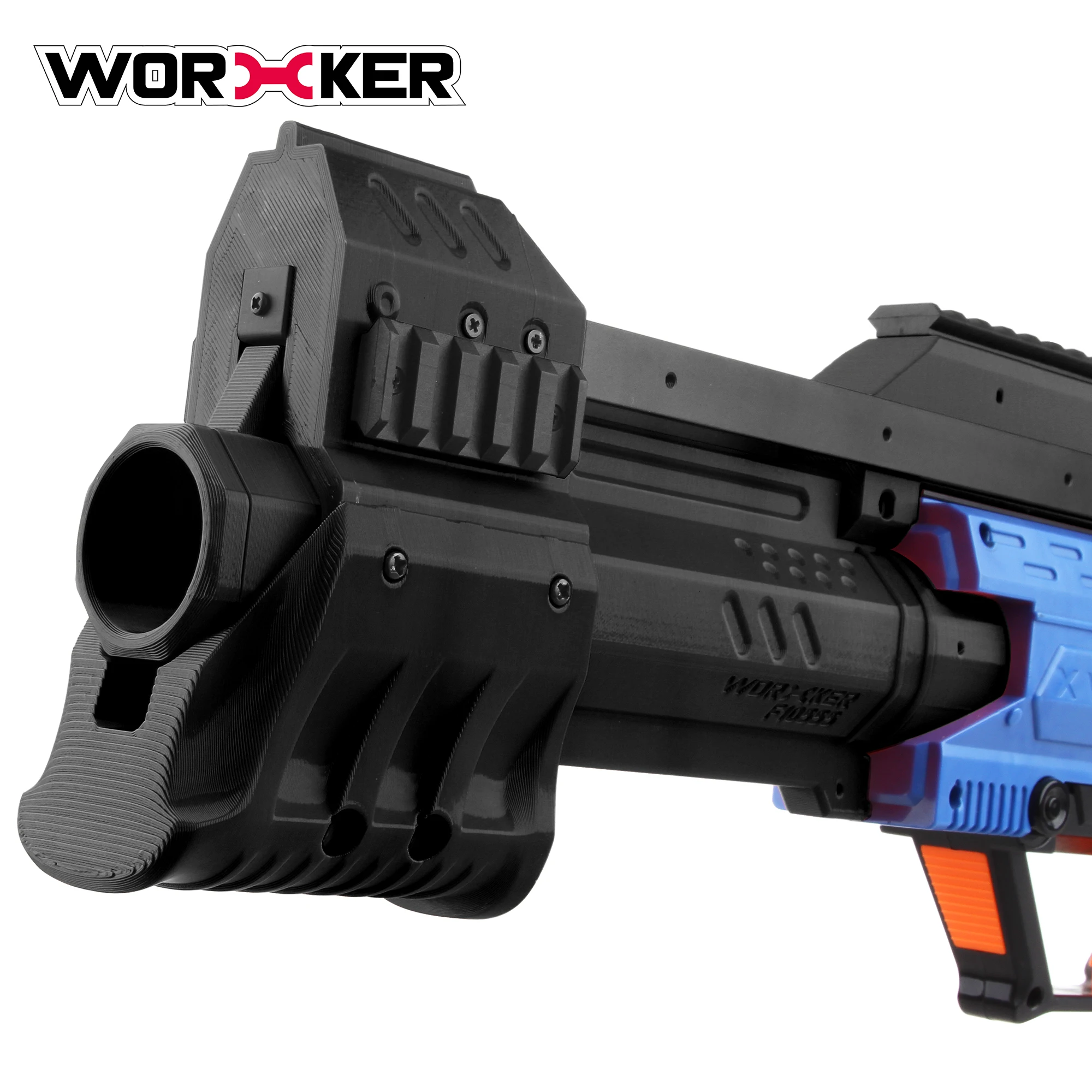 Worker Mod F10555 DIY Kits for Nerf Rival Apollo XV700 Toy（Blaster Not Included） 