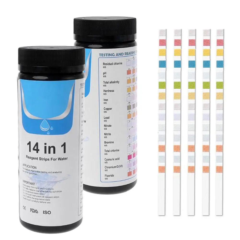 Vansful Manufacturer 14 In 1 Drinking Water Kits Home Easy Testing Drinking Water Test Strips For Cyanuric Acid - Strips,Drinking Water Test Strips,Water Test Kits Product on Alibaba.com
