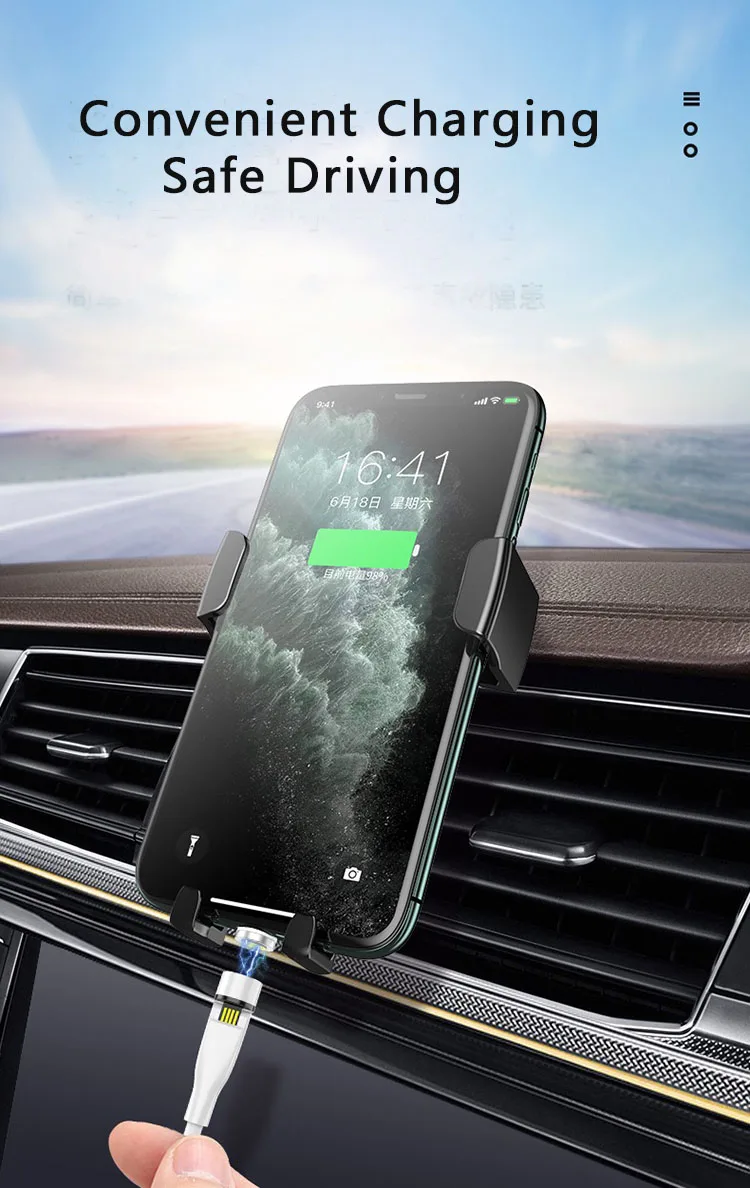 2020 New Trending 3in1 540 Degree Magnetic Cable For Data Transmission For Iphone Type c Micro - ANKUX.COM