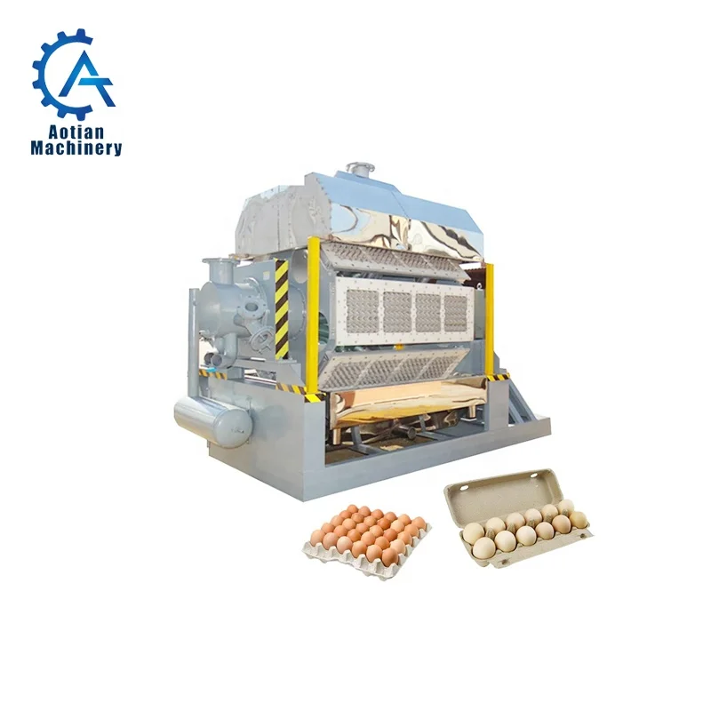 Labour drying clima recycling waste paper egg tray manufacturing machine