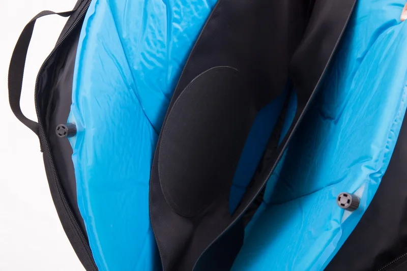 Bike Double Wheel Bag Folding Bike Bag With Wheels Padded For 700c Road