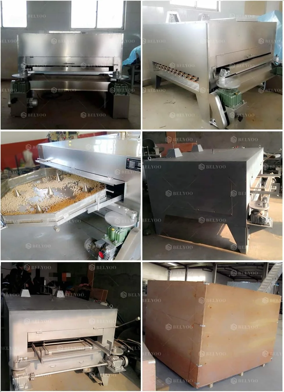 Stainless steel hazelnut pistachio coffee bean roaster machine commercial coated peanut roasting machine swing roaster