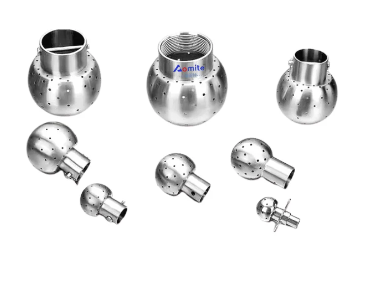 sanitary spray ball assembly