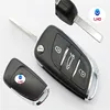 New hot high-end Modified Flip Remote Key Shell FOR Citroen C4 C5 /Peugeot 107 307 407 408 308 607 Keyless Entry Fob Case Shell