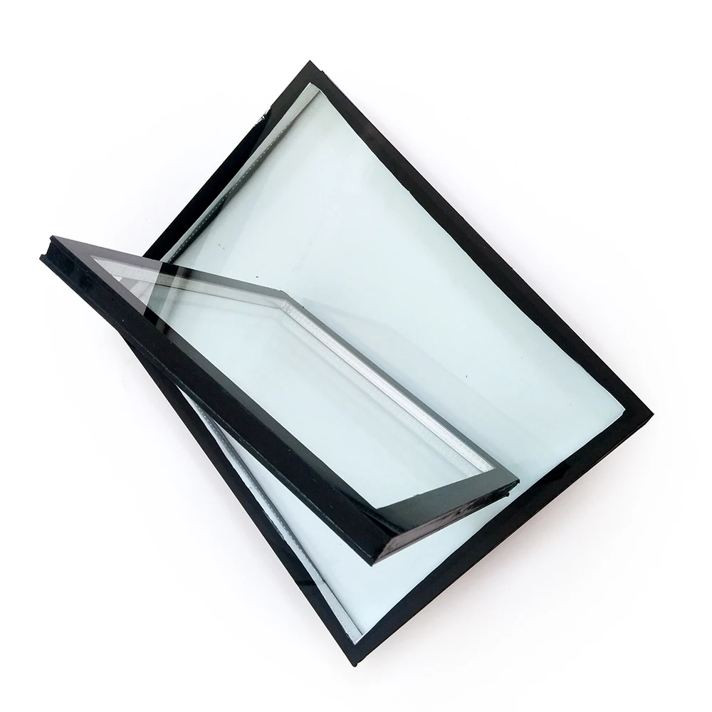 Single Double Triple Silver Low-E Insulated Glass Double Glazing Insulating IGU DGU
