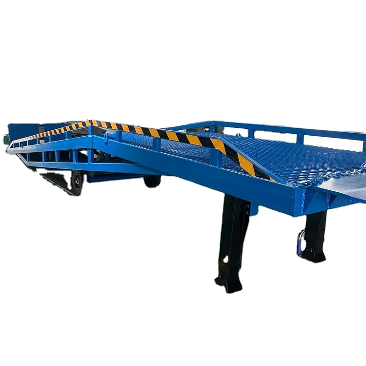 Mobile Hydraulic Container Loading And Unloading Bridge Container ...