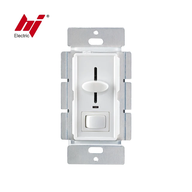3 Way Lighting Control Incandescent 120Volt Dimmer Switch with Swith And indicator Light