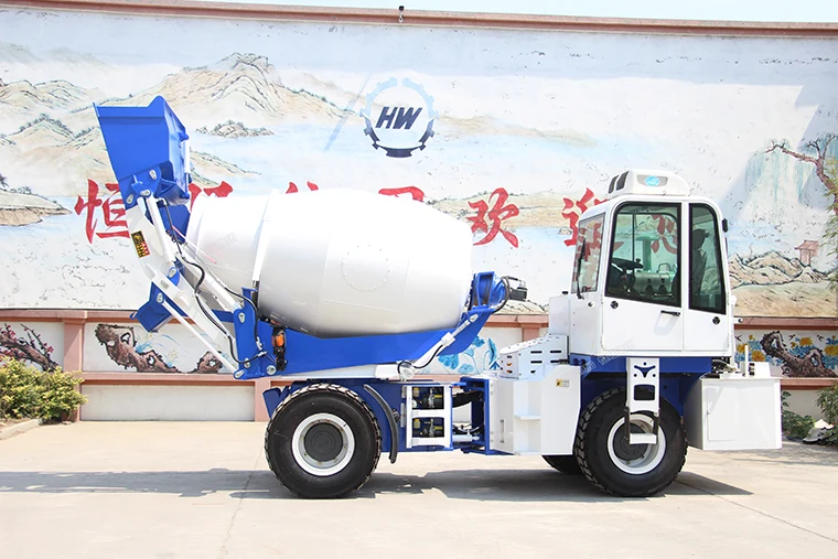 Mini Truck Concrete Mixer 3.5m3 Self Loading Concrete Mixer Truck Buy