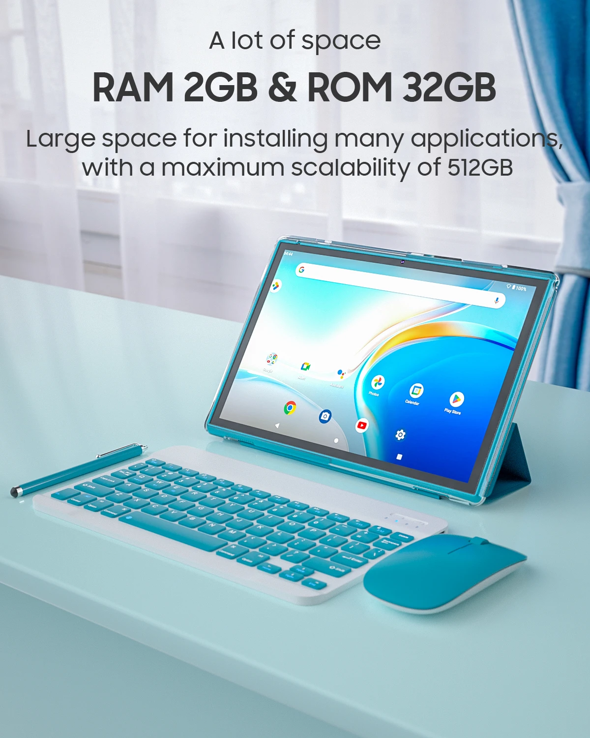 Tablet Versatile 10.1 Inch Android Tablet - Versatile 2-in-1 Business PC