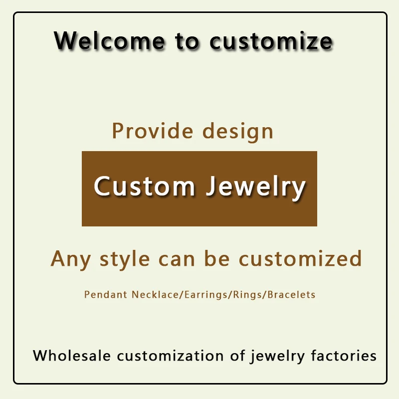 Custom High Quality Create Jewelry Factory Design 925 Silver/copper ...