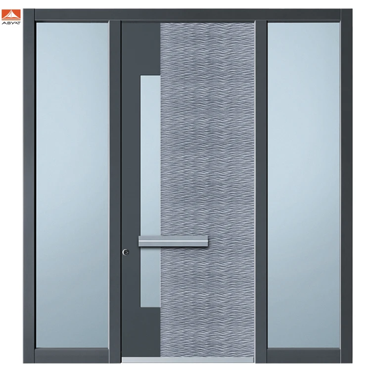 ABYAT Indian Main Door Designs Door Lock Honeywell Decor Wired Door Chime With Glass And Led Light
