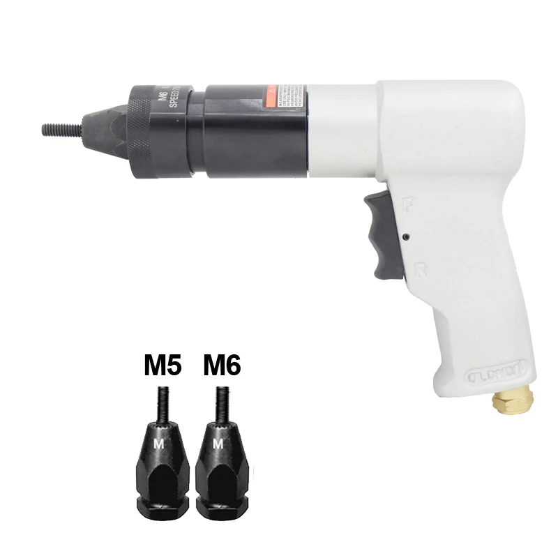 Pneumatic Air Rivet Gun - Blind Riveting Tool Kit for M5 M6