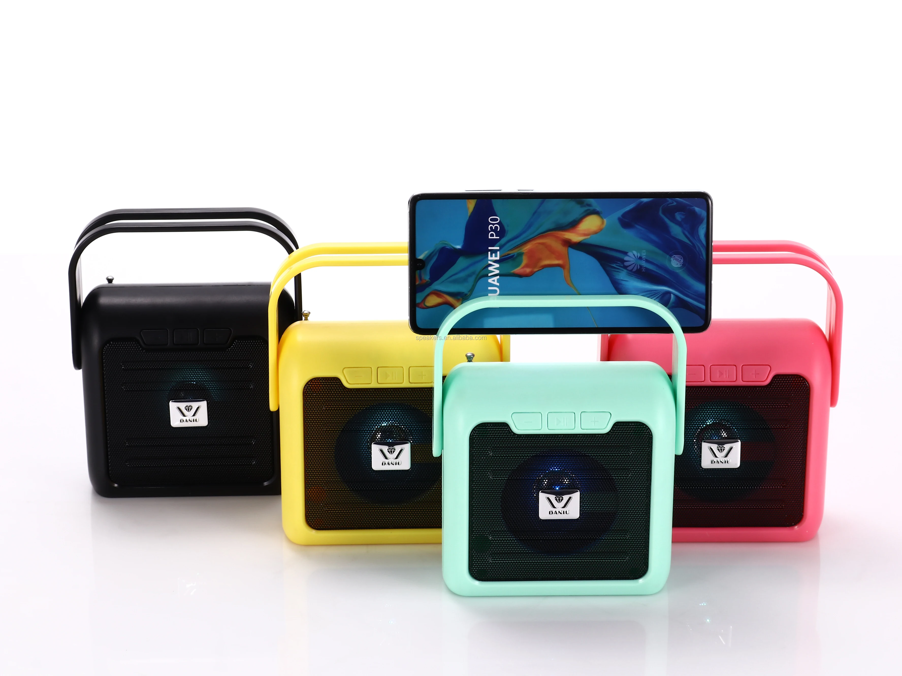 6.5 inch Rod speakers with microphone and controller with portable waterproof bluetooth speaker - ANKUX.COM