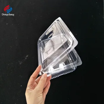 Pet Plastic Blister Container With Lid 