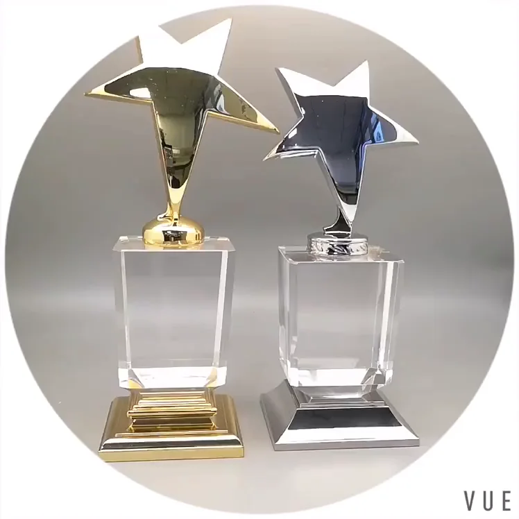 Wholesale Sports Awards Soccer Crystal Metal Trophy Buy Trophy Cup