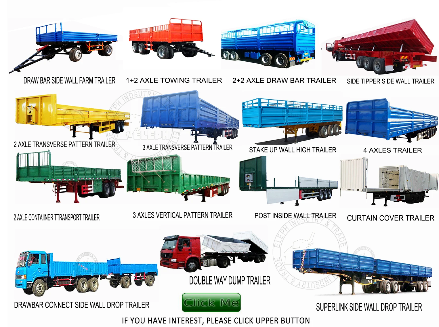 Типы прицепов грузовиков