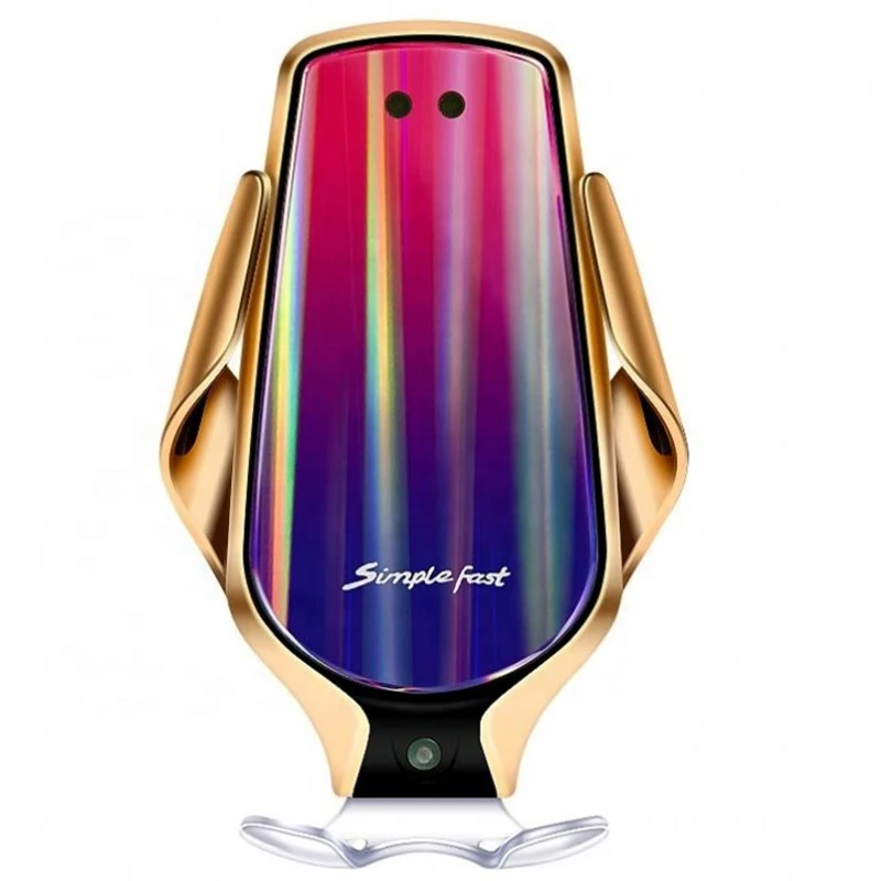 
3 In 1 Car Wireless Charger Holder 10w R9 Wireless Charging Car Mount Fast Qi Wireless Car Charger 