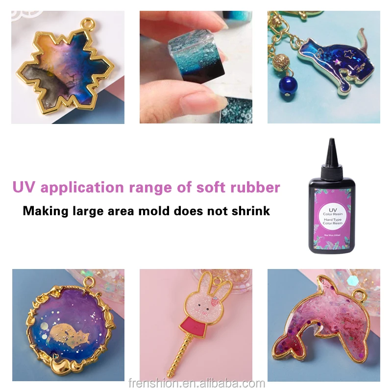 Cheap LED Hard UV Acrylic Resin Silicone Crystal Craft Glue Diy Clear Epoxy Resin Molds