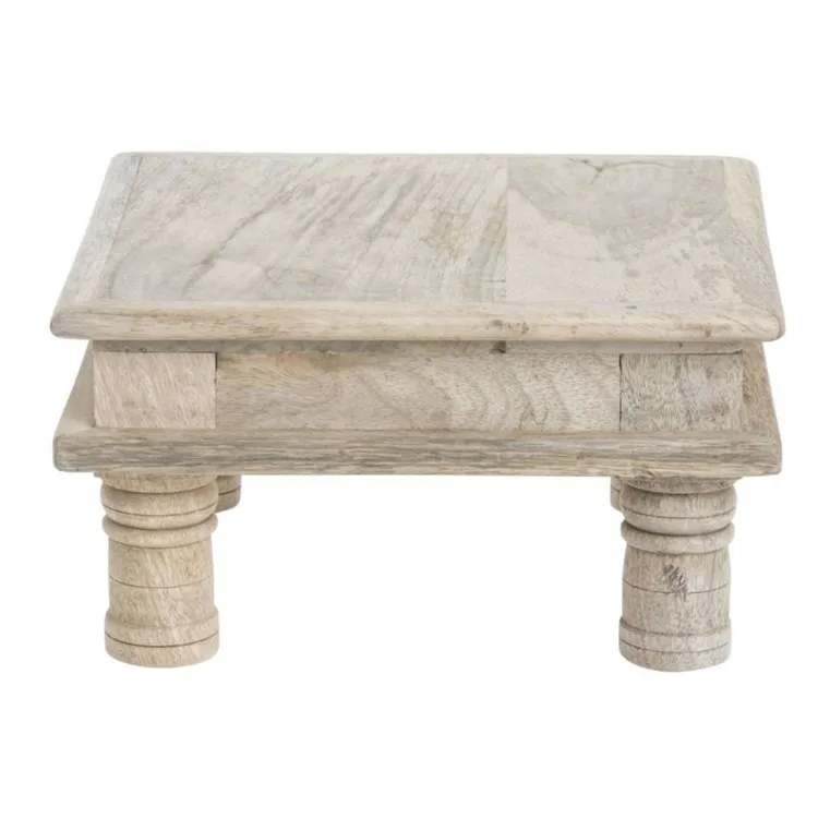 wood risers for food displays buffet