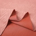 Embooss scuba 300 gsm polyester suede upholstery fabric sofa for Dress Suit Trousers