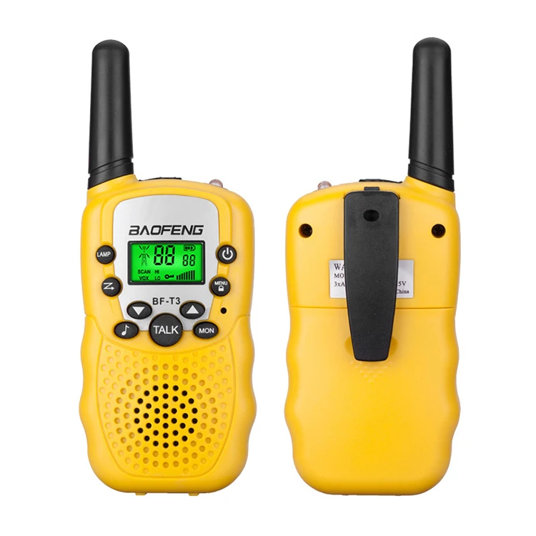 Baofeng 1 km range children radio handy mini kids toy walkie talkie pair set
