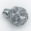 decorative knobs chrome curtain pole finials