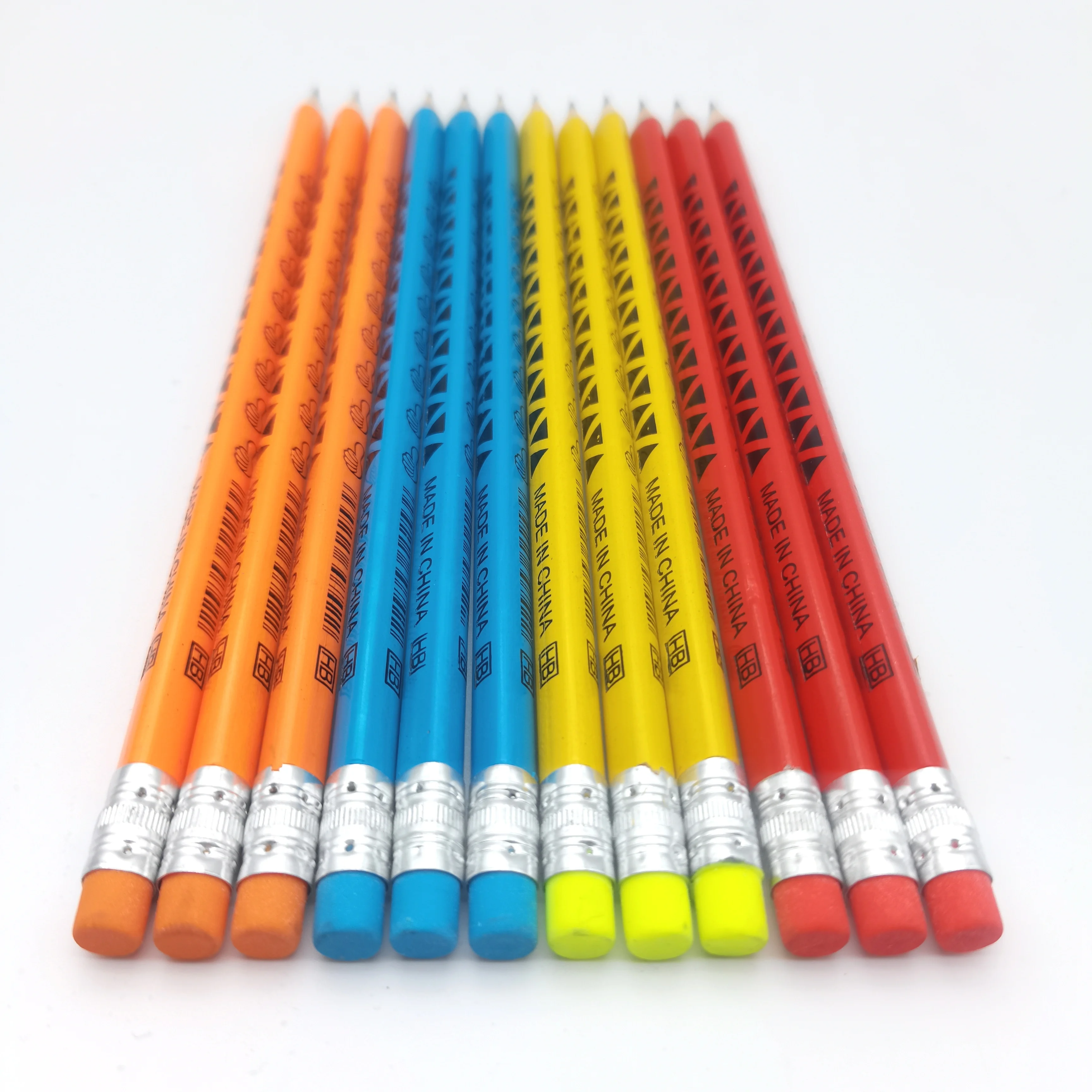 Hb 2b Pencils Best Seller Hb Pencils Gifts With Colorful Erasers