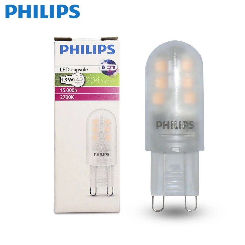 Philips LED lamp beads G9 220V lamp beads 1.9W2.3W pins Dimmable light source LED bulb light source
