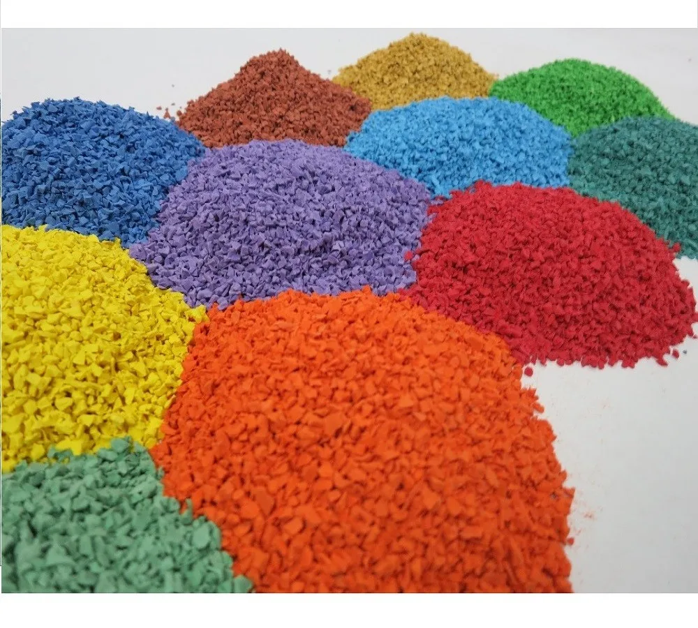 彩色epdm 橡胶颗粒