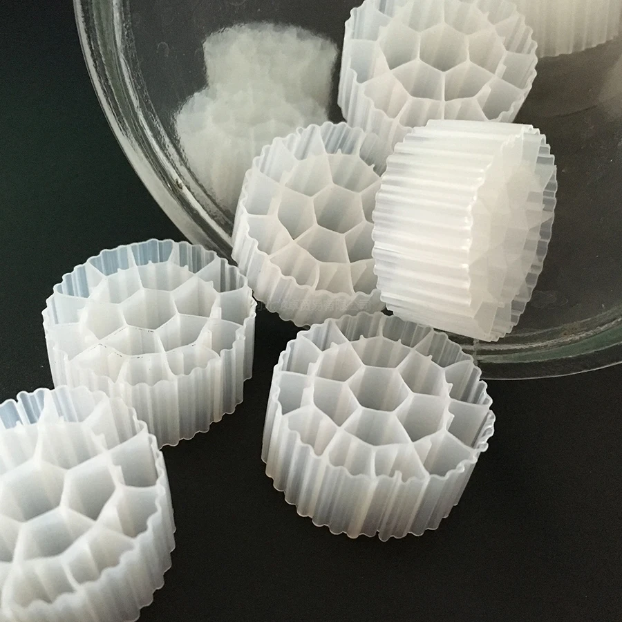 用于废水处理工艺的mbbr生物反应器球活性生物膜载体