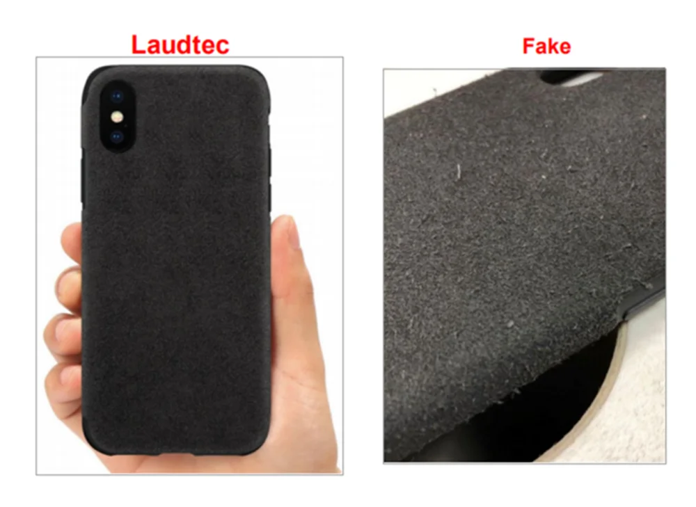 Laudtec Custom Genuine Suede Leather Phone Case For Samsung S20 Ultra S21 S22 Plus Cell Accessories with Line Texture manufacture