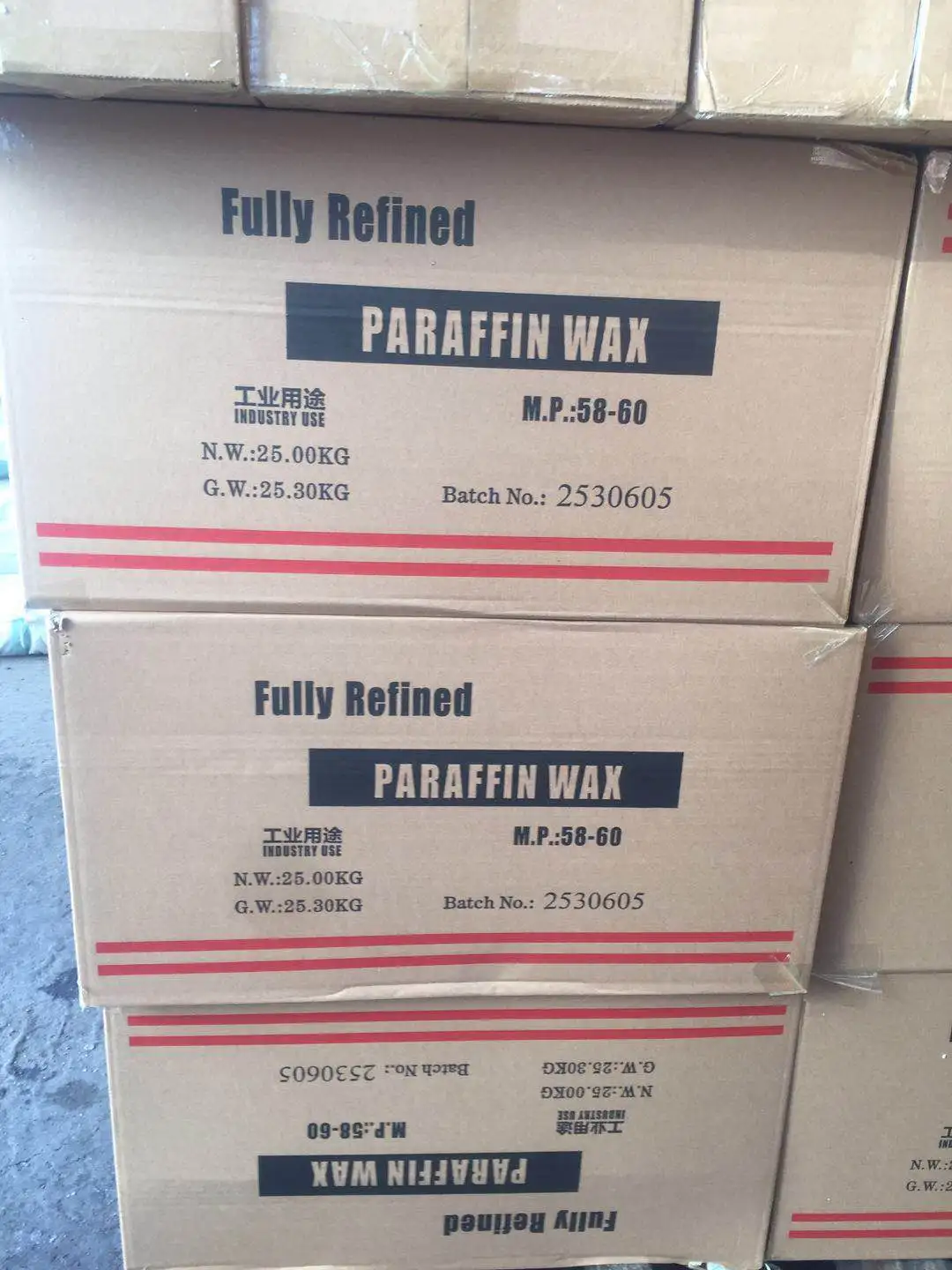 
paraffin wax Fully refined M.P.58/60/62/64 