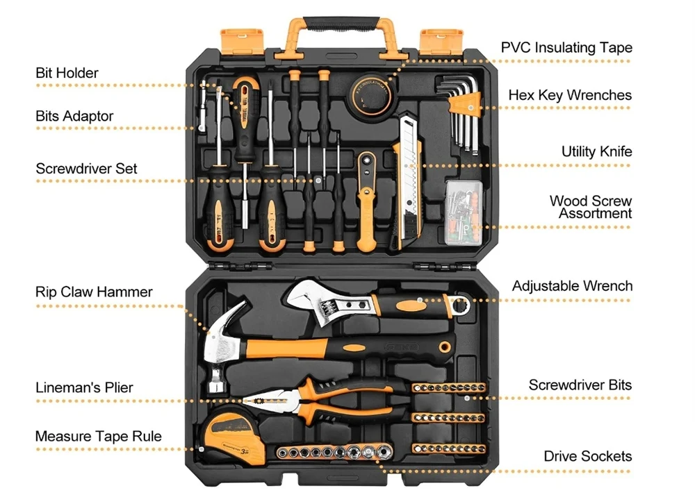100pcs Professional Hand Tool Kit Repair Tool Kit Buy Professional