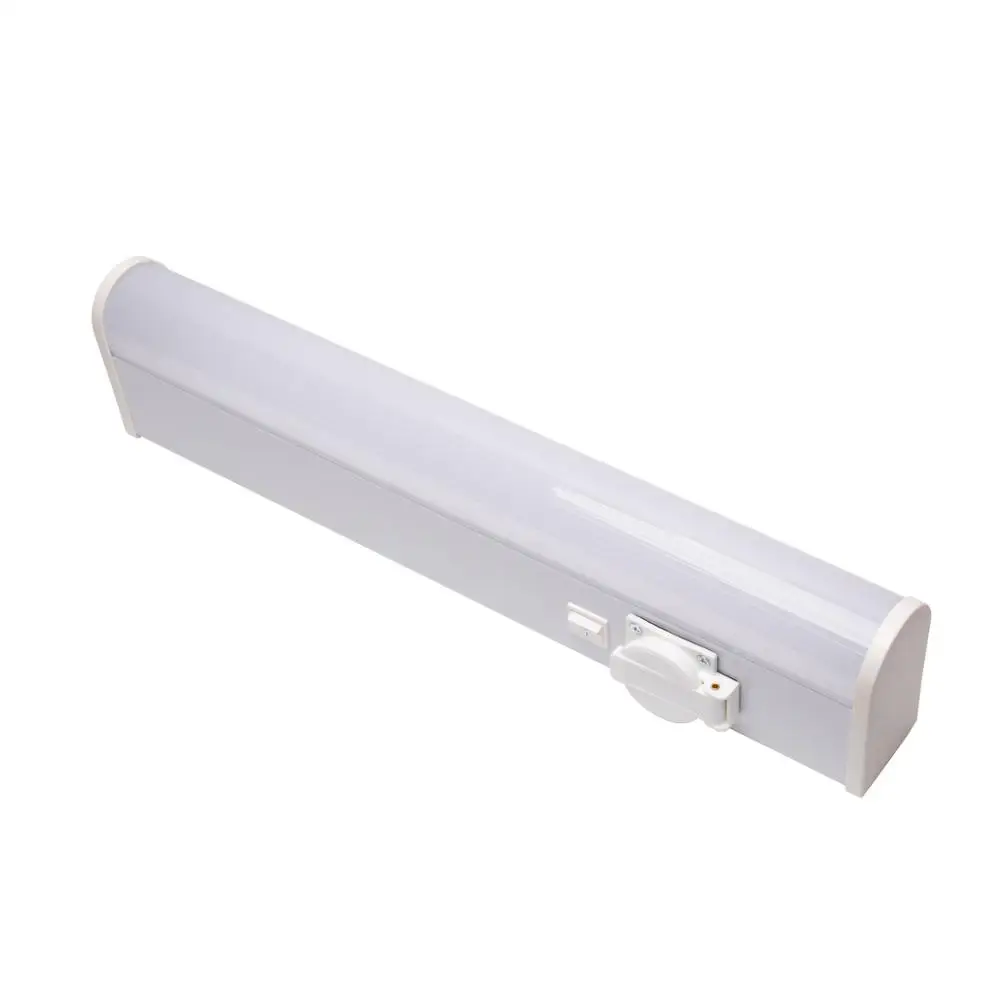 
IMVSINCERE LED Wall Mounted Luminaire Wall Light for Bathroom IP44 41CM Shaver Light White with Shaver Socket and Switch 