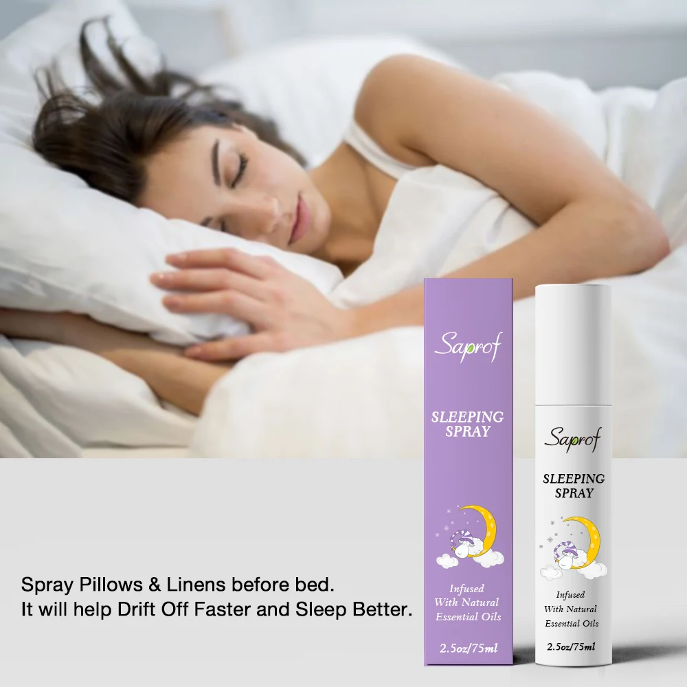 Certified Organic Helps Relax Mind & Body Sleeping Fragrance Lavender
