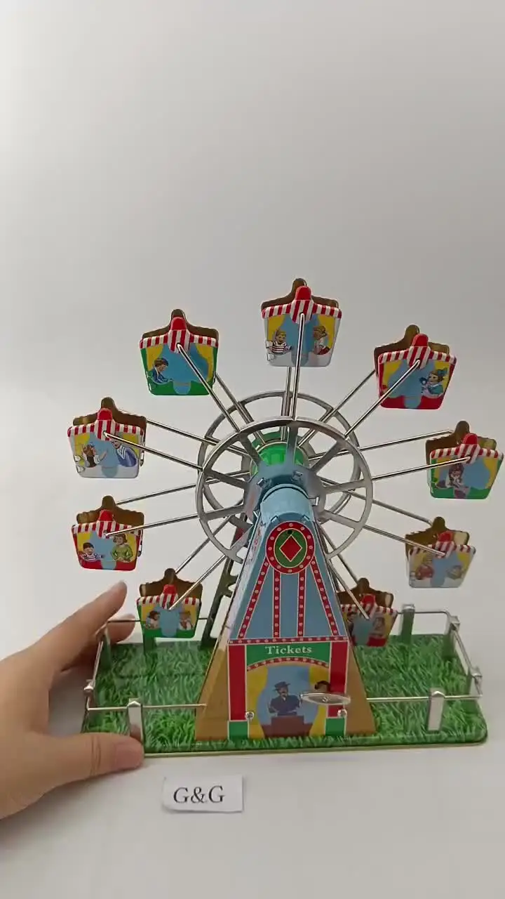 プレシャスモーメント　Precious Moments　観覧車　オルゴール　置物 プレシャスモーメント Precious Moments 観覧車 オルゴール 置物