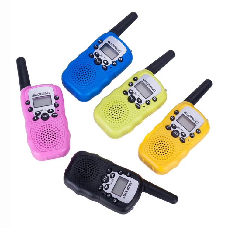 Baofeng 1 km range children radio handy mini kids toy walkie talkie pair set