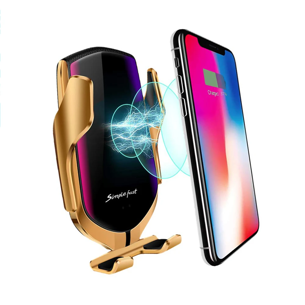 

High Quality Wireless Car Charger 5 R1,5 Pieces, Gold,sliver