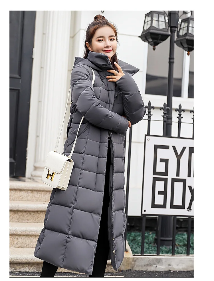 Hot selling winter coat women winter long jackets for ladies black women's jackets