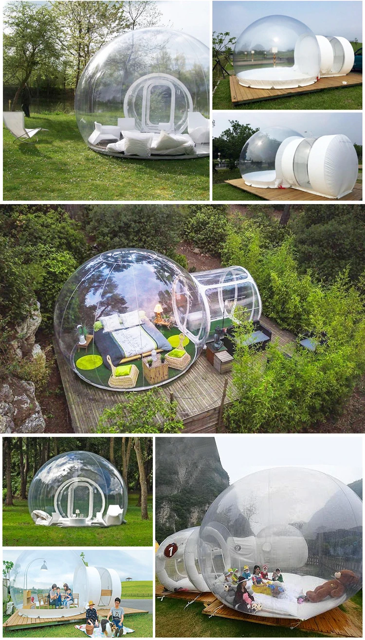 3m outdoor inflatable bubble tent