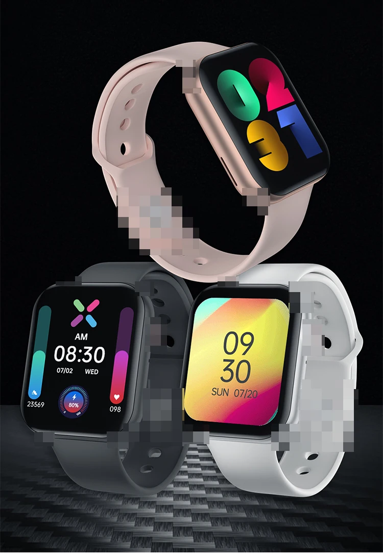 New 1.78inch HD Fully-Fitted Touch Screen FK78 Smartwatch Health Tracking Sport BT Call GPS FK78 Smart Watch