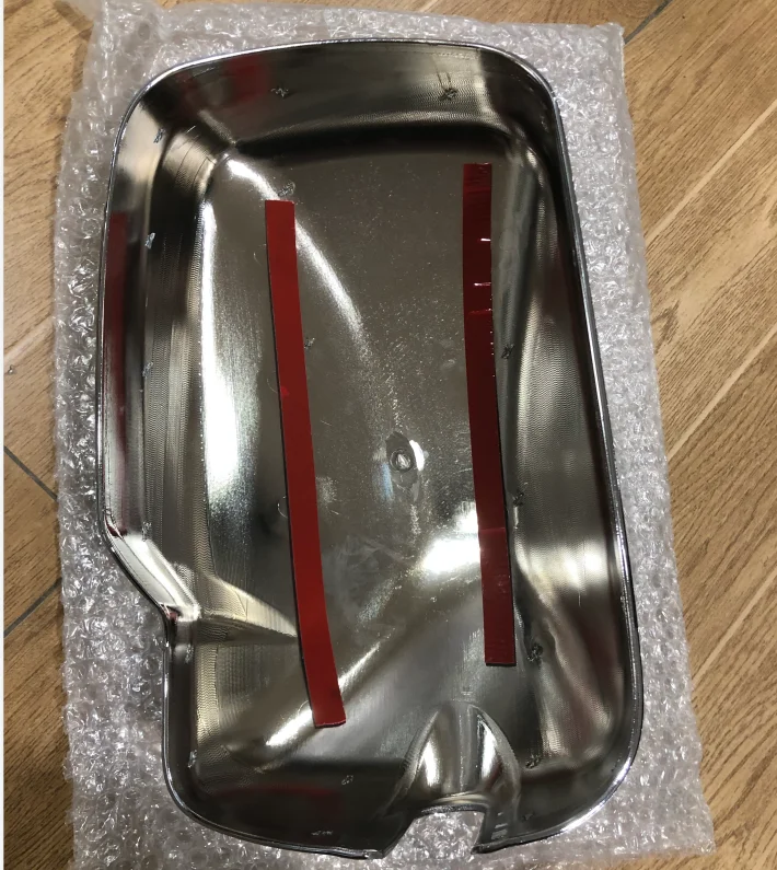 GHCD Hot Product/high Quality JAPANESE TRUCK CHROMED MIRROR COVER for NISSA HINO300 500/700 ISUZ FUSO CANTER DUTRO manufacture