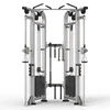 Commercial gym equipment adjustable dual pulley system functional trainer Integrated gym trainer Multi Station cable crossover