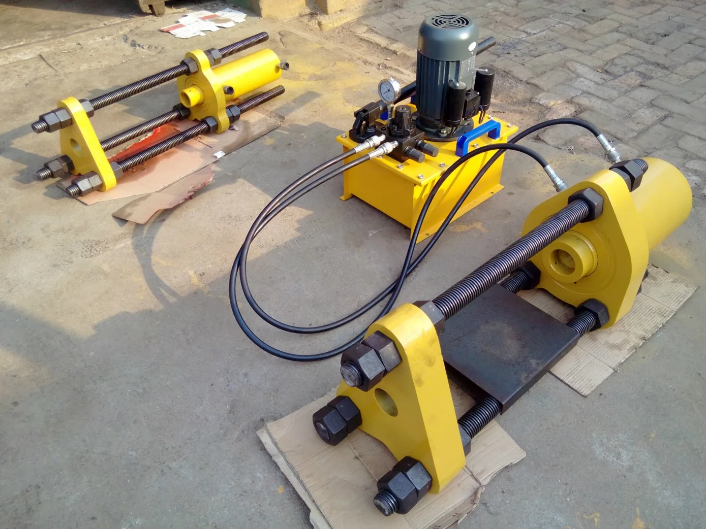 Cheap Price 200 Ton Portable Hydraulic Track Link Pin Press For Sale