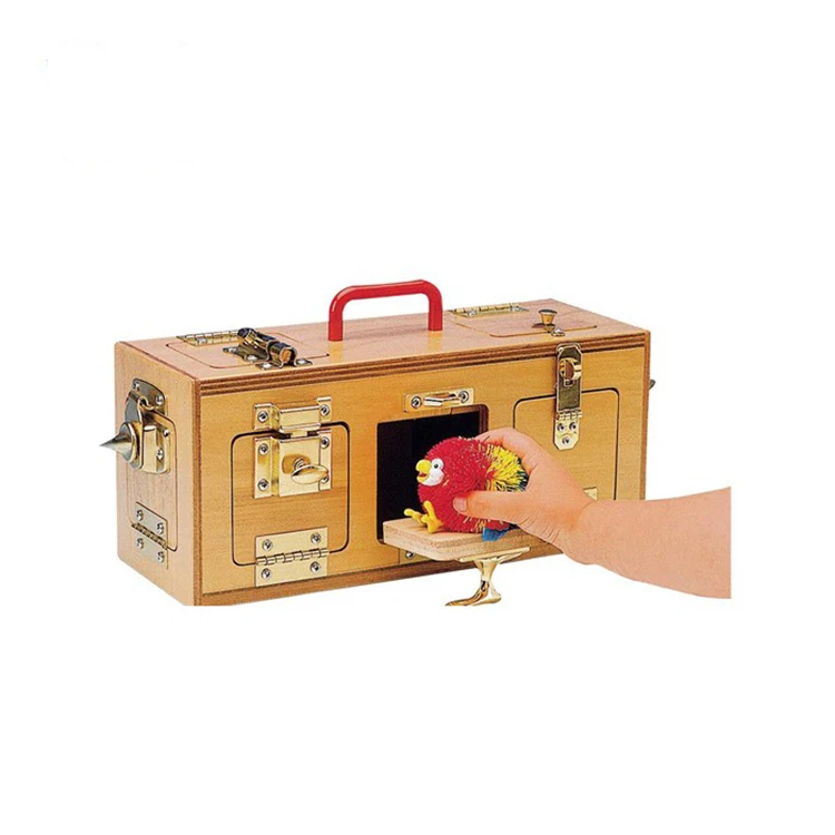 Lock Box For Keys Lock Box Toys Montessori Material Montessori Wooden