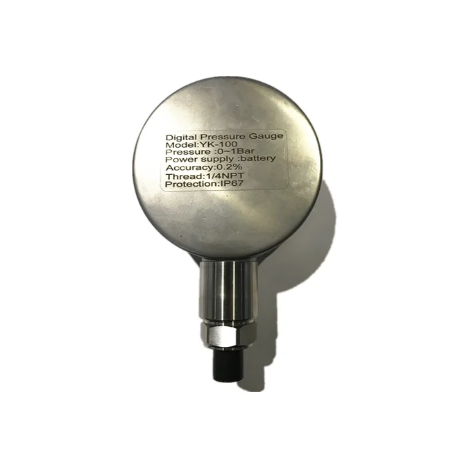 Low power digital pressure gauge