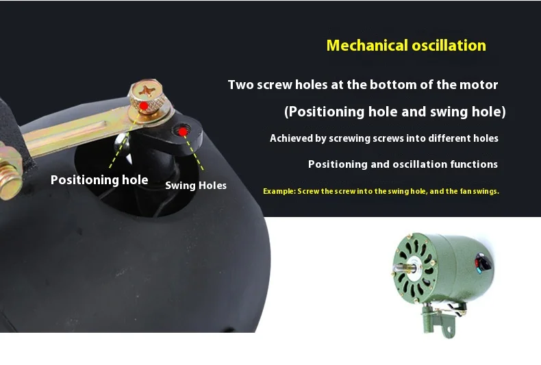 Industrial Electric Fan, Plastic - detail 18