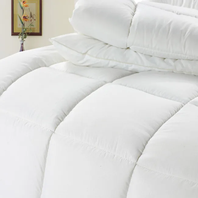 Duvet,Hotel Quilt,Quilted Quilt,Microfiber Queen Comforter,White Four