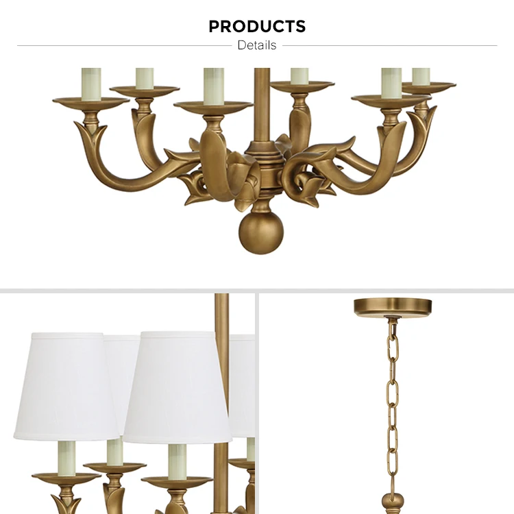 classic brass chandelier
